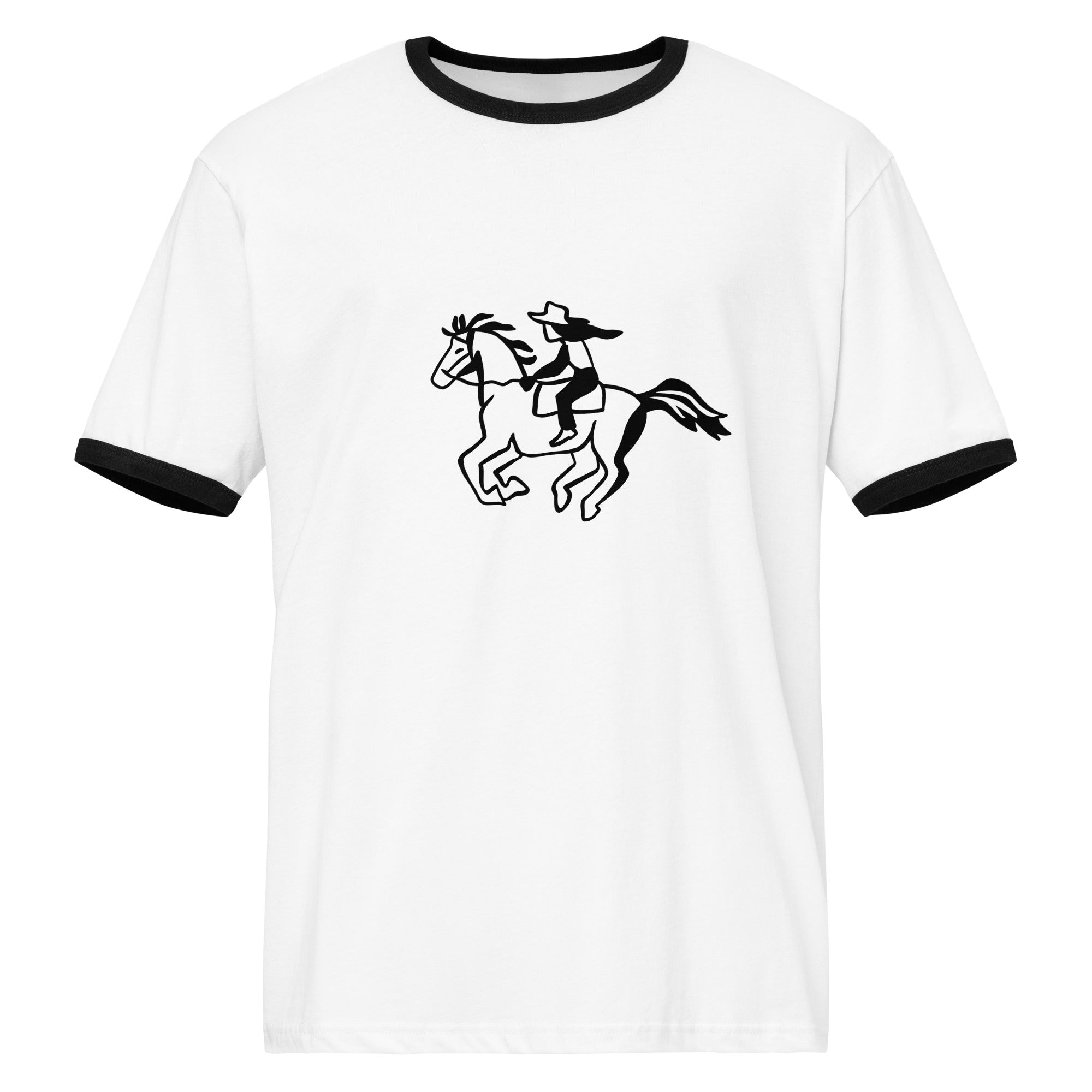 Camiseta ringer unisex horses