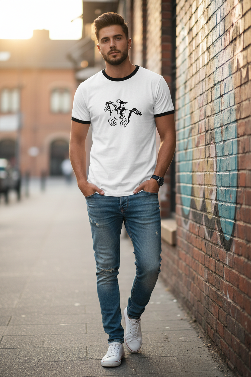 Camiseta Ringer Unisex | Nura Menorca